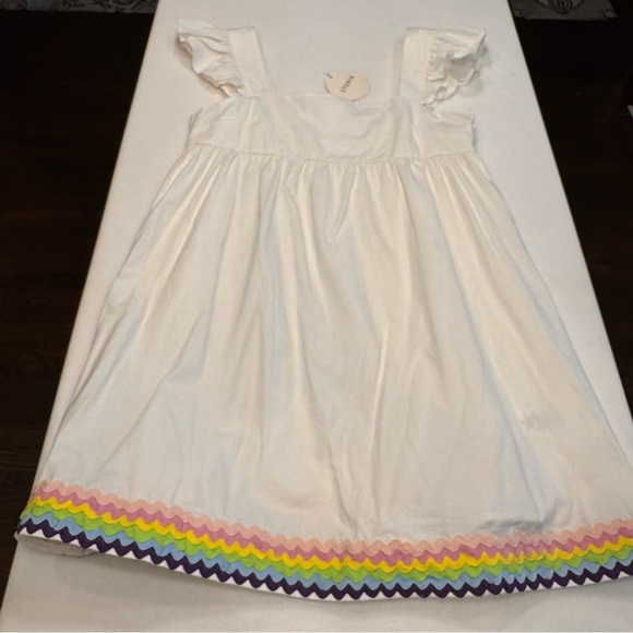 STORIA DRESS / RICK RACK SWIM COVER-UP FLUTTER SLEEVE NWT SZ M - Picture 5 of 12